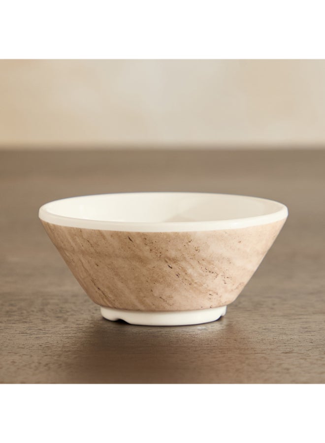 Home Box Travertine Dip Bowl - Beige - Image 1
